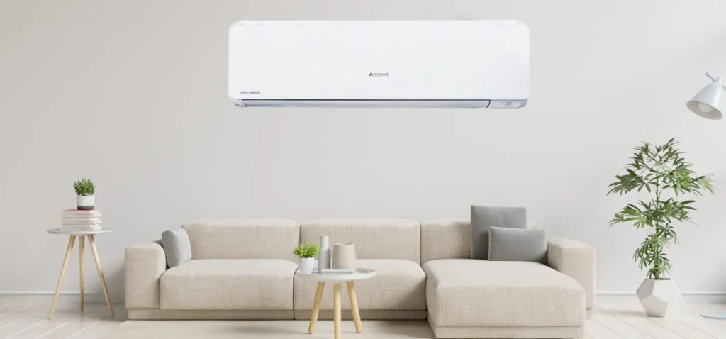 Công suất 24000BTU phù hợp với phòng dưới 40m²